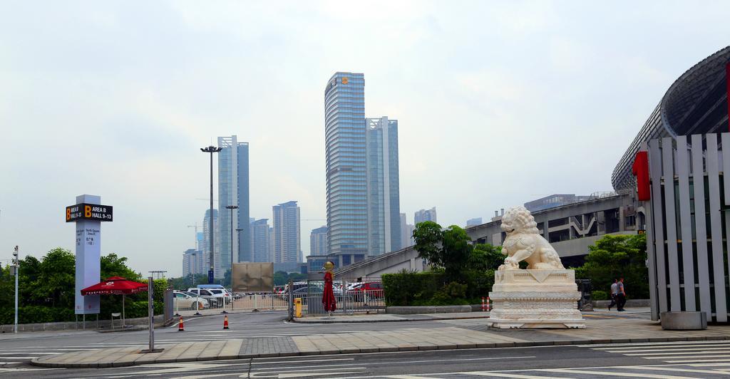 Guangzhou Yi Long International Apartment Exterior foto